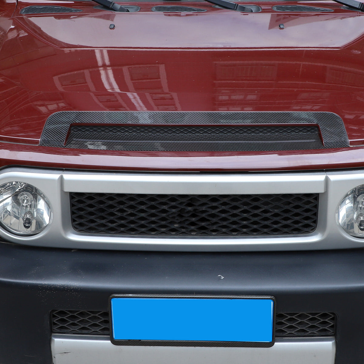 Front Hood Bumper Upper Trim Nose Cover For Toyota FJ Cruiser 2007-21 18
