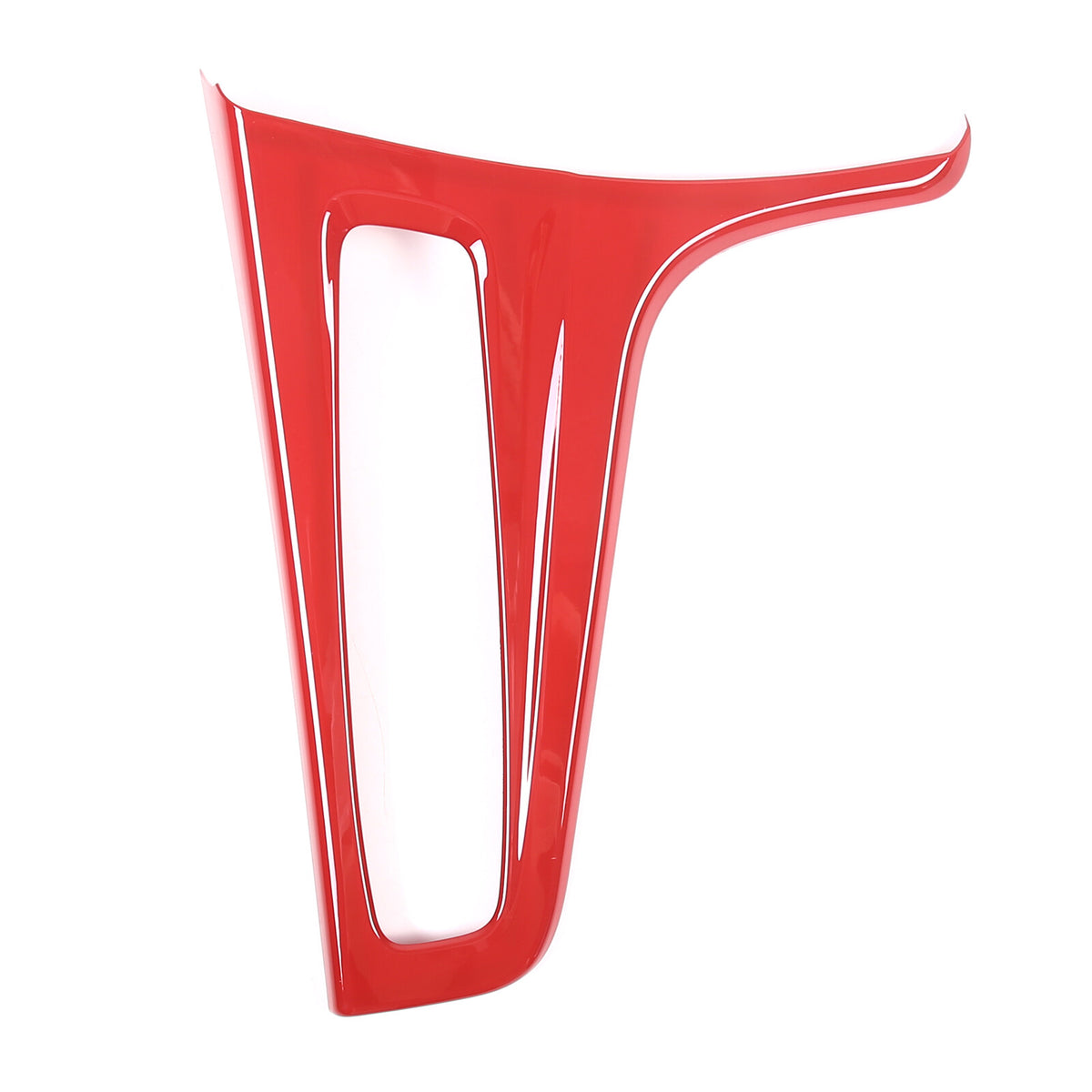 Red ABS Center Control Gear Trim Panel Trim Cover For Cadillac Escalade 21-23 6