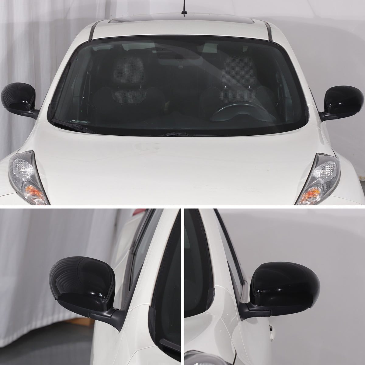 Piano Black ABS Full Wrap Exterior Side Mirror Cover For Nissan Juke 2010-2014 6