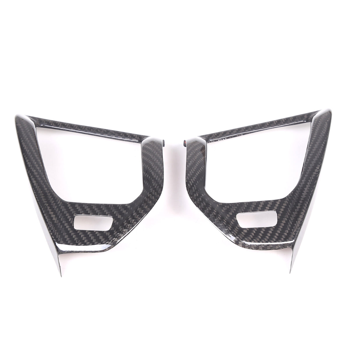 Real Carbon Fiber Dashboard Side Air Vent Cover Trim For BMW 8 Series 2019-2022 3
