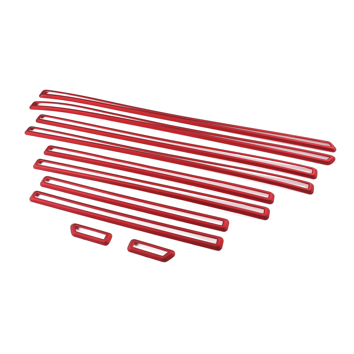 ABS Carbon Fiber Door Body Side Molding Trim For Benz W464 G500 G63 AMG 2019+ 11