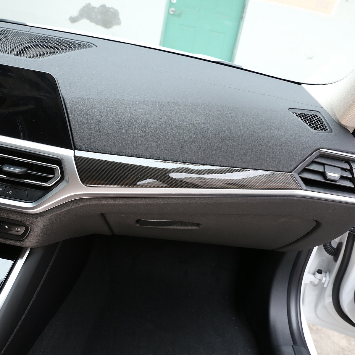Carbon Fiber ABS interior Trim Cover Set For BMW 3/4 Series G20 G21 G22 2020-UP 9