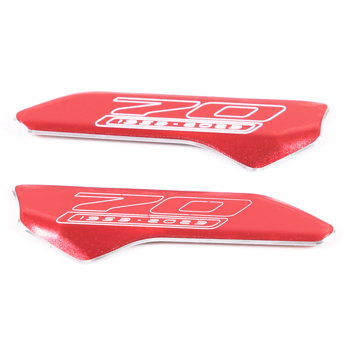 Aluminum Alloy Exterior Hood Engine License Plate Trim For Corvette C8 2020+ US - Variants 16-20 25