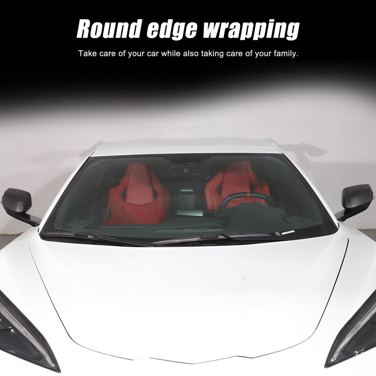 Matte Real Carbon Fiber Interior Exterior Trim Cover For Corvette C8 2020-25 131