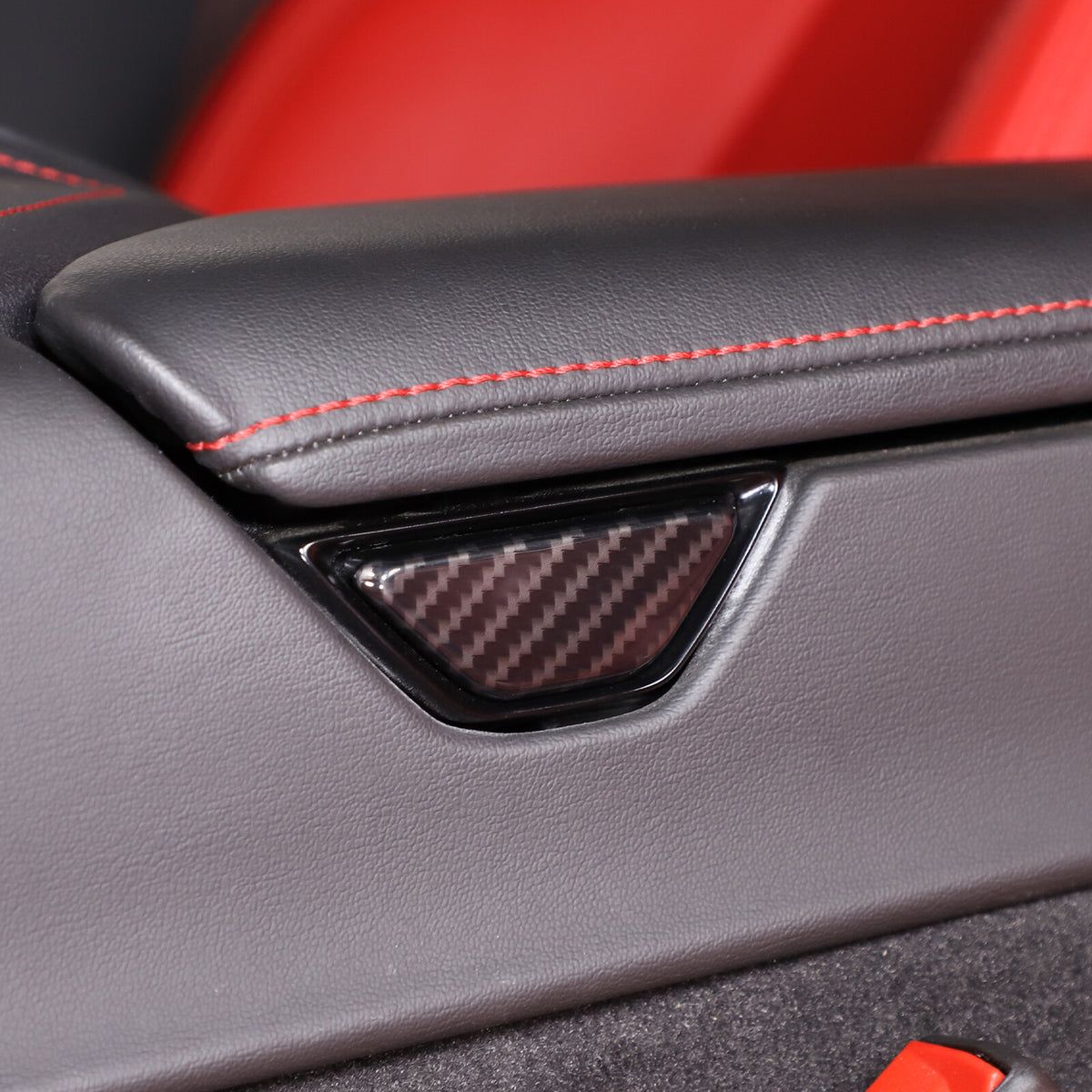 Carbon Fiber ABS Interior Full Decor Cover Trim Kit For Corvette C8 2020-2025 - Styles 11-15 54