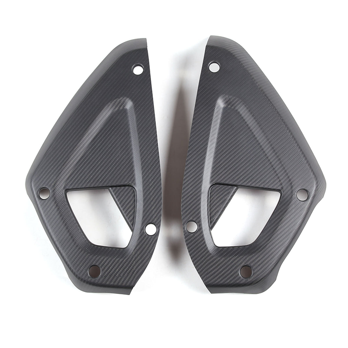 Matte Real Carbon Fiber Dashboard Sides Panel Trim For Land Rover Defender 20-23 14