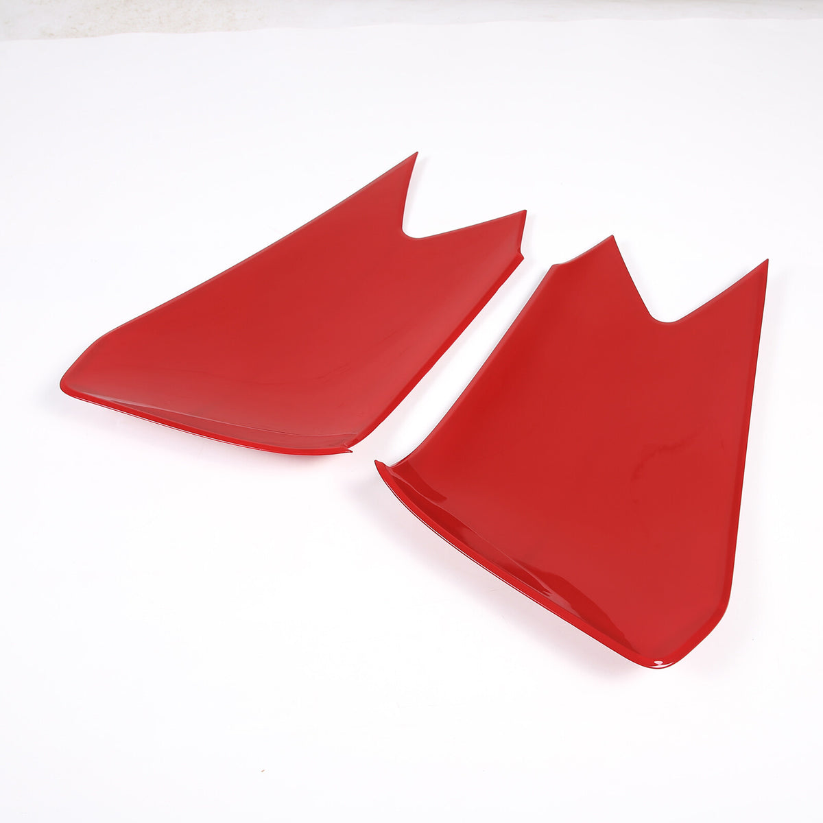 Red ABS Interior Door Anti-Kick Panel Cover Trim Frame For Corvette C8 20-26 8