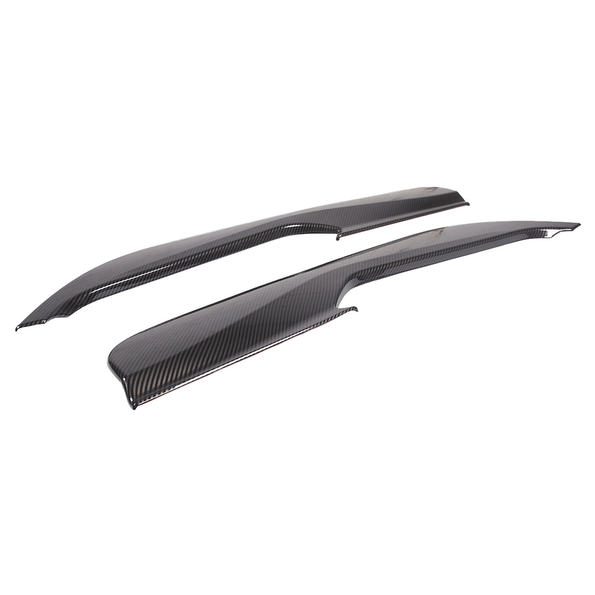 Carbon fiber ABS Car Door Bottom Anti Kick Trim Cover For Corvette C8 Z06 Z51 17