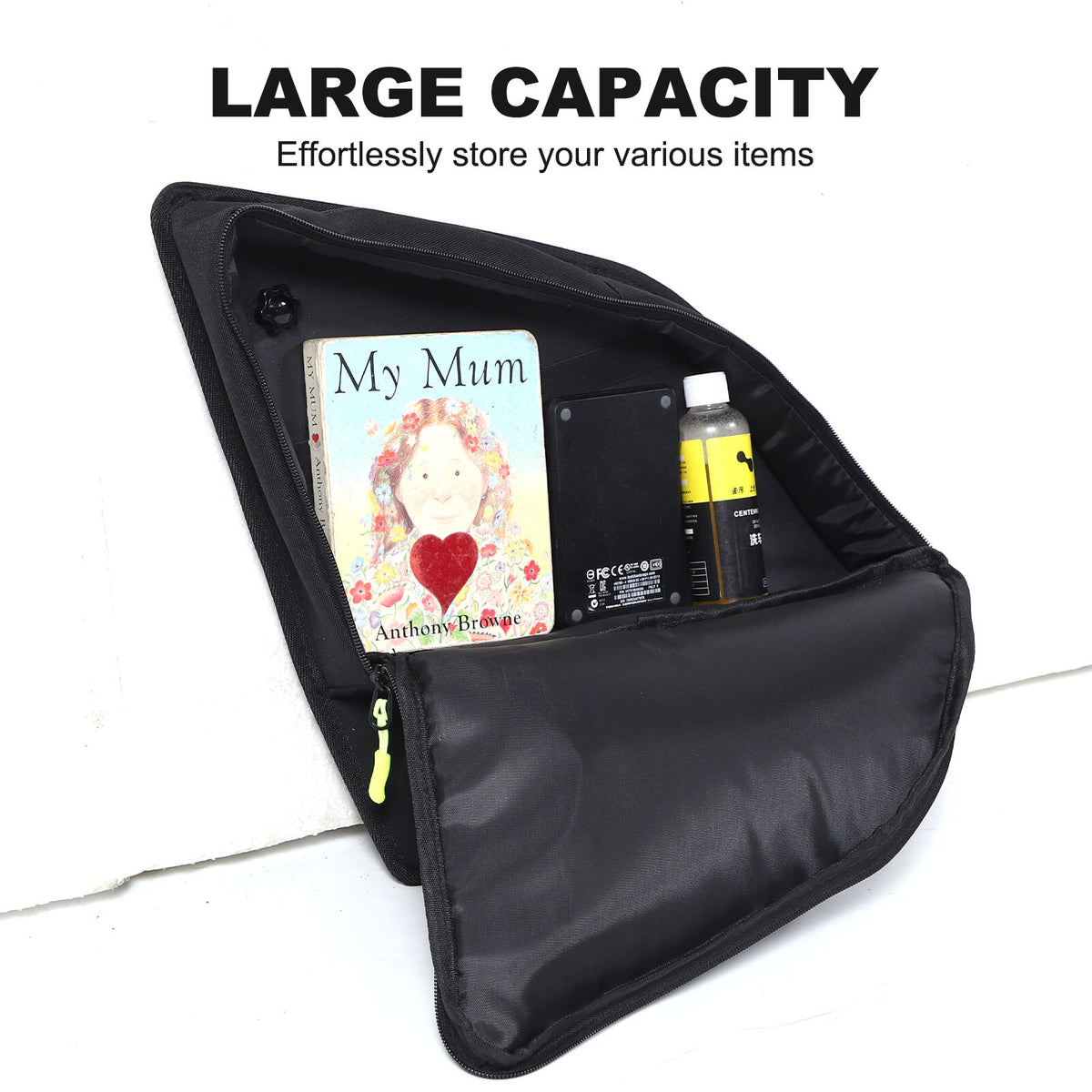 Car Trunk Right Side Window Storage Bag Tool Bag For Volkswagen Touareg 2011-18 12