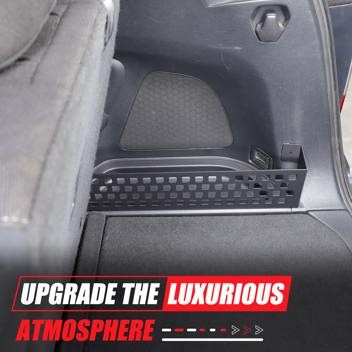 Right Trunk Side Storage Baffle Box Tray Molle Panel For Honda Pilot 2016-2022 14