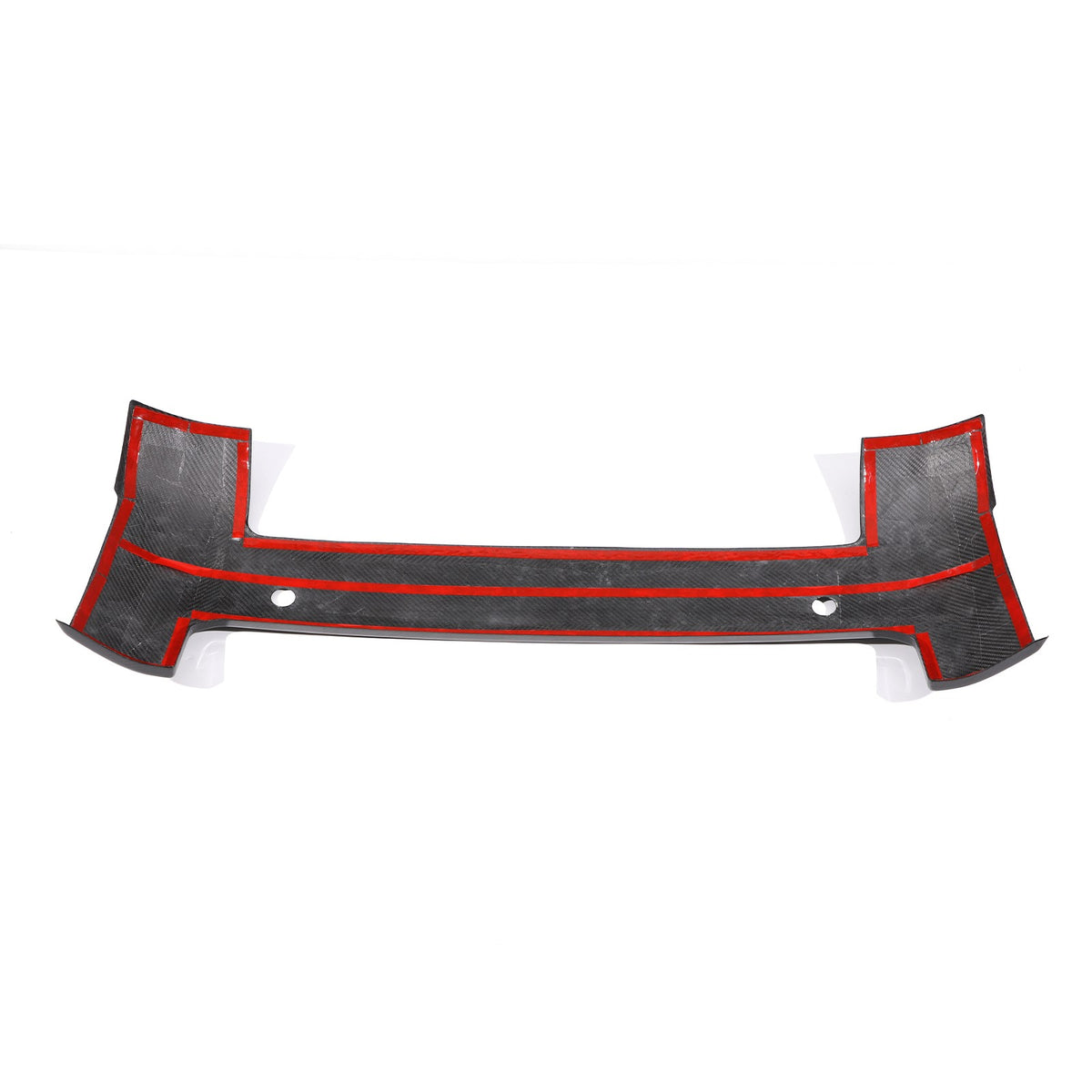 Real Carbon Fiber Front Bumper License Plate Base Trim For LR Defender L663 20+ 13