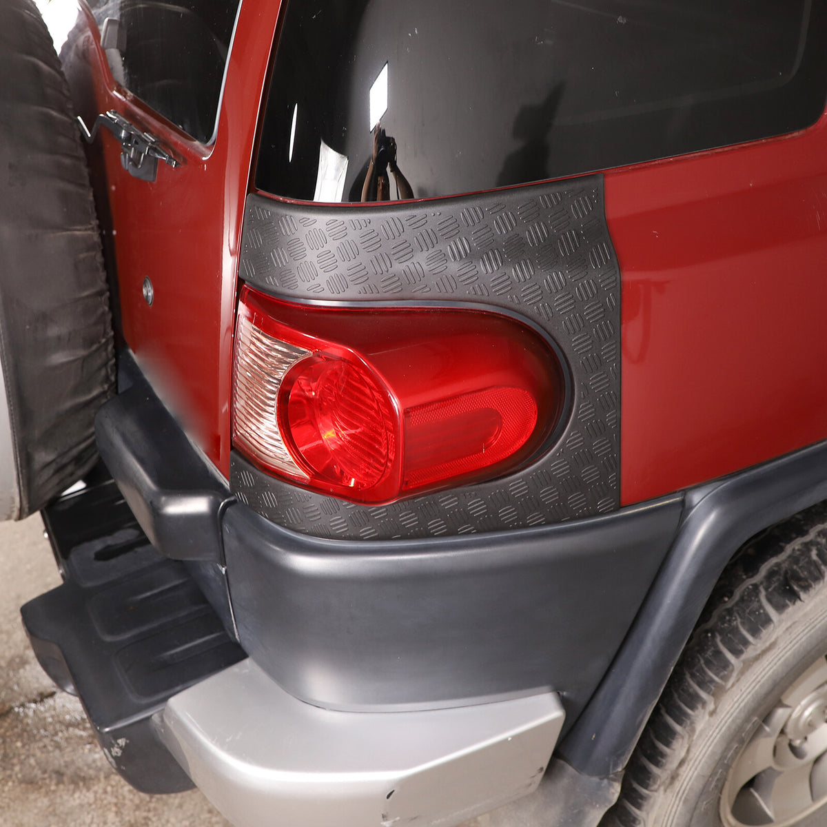 Rear Tail Light Anti Scratch Resistant Panel Trim For Toyota FJ Cruiser 2007-21 9