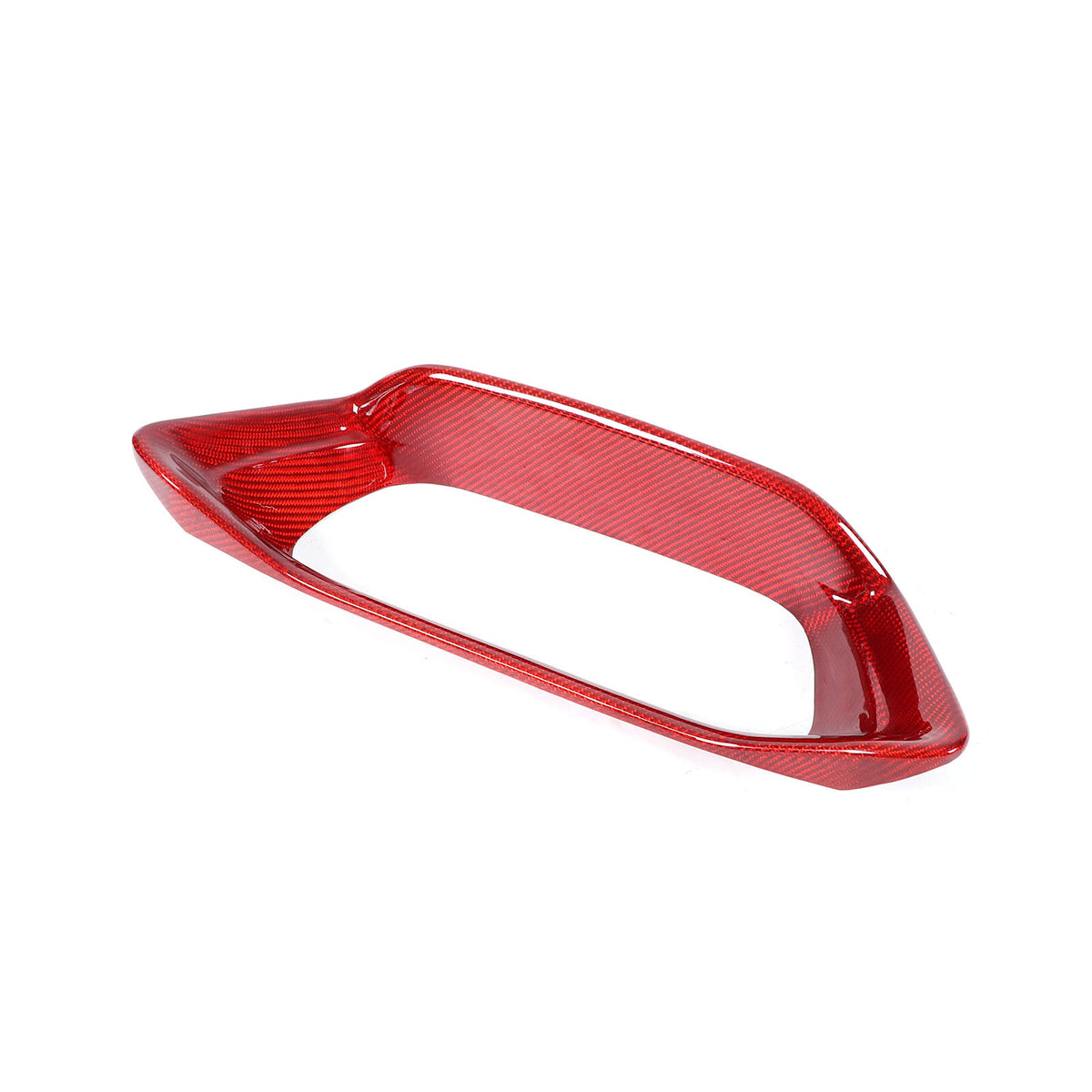 Red Real Carbon Fiber Interior Exterior Conosle Trim Cover For Lotus EMIRA 21-25 187
