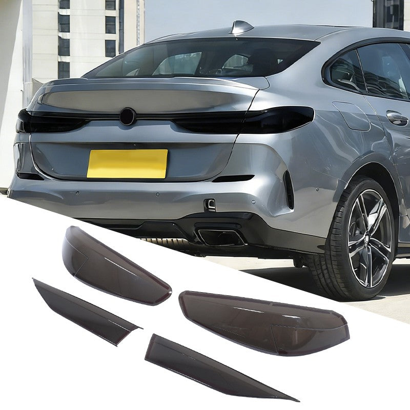 Smoked Black Rear Tail Light Trim For BMW 2 Series F44 Gran Coupe 2020-25 US 9
