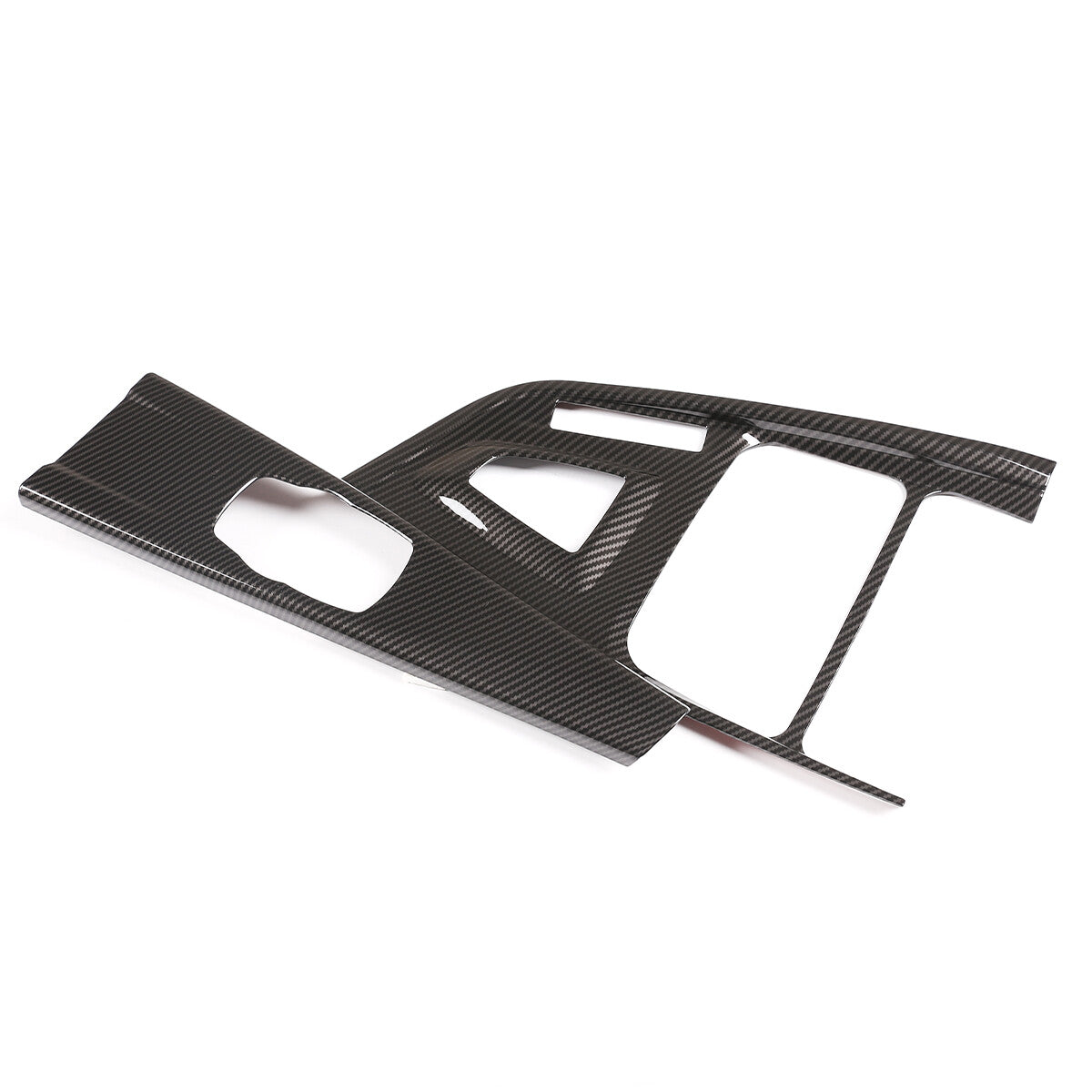 ABS Carbon Fiber Gear Shift Panel Cover Trim For BMW 3 Series F30 F34 2013-2019 4