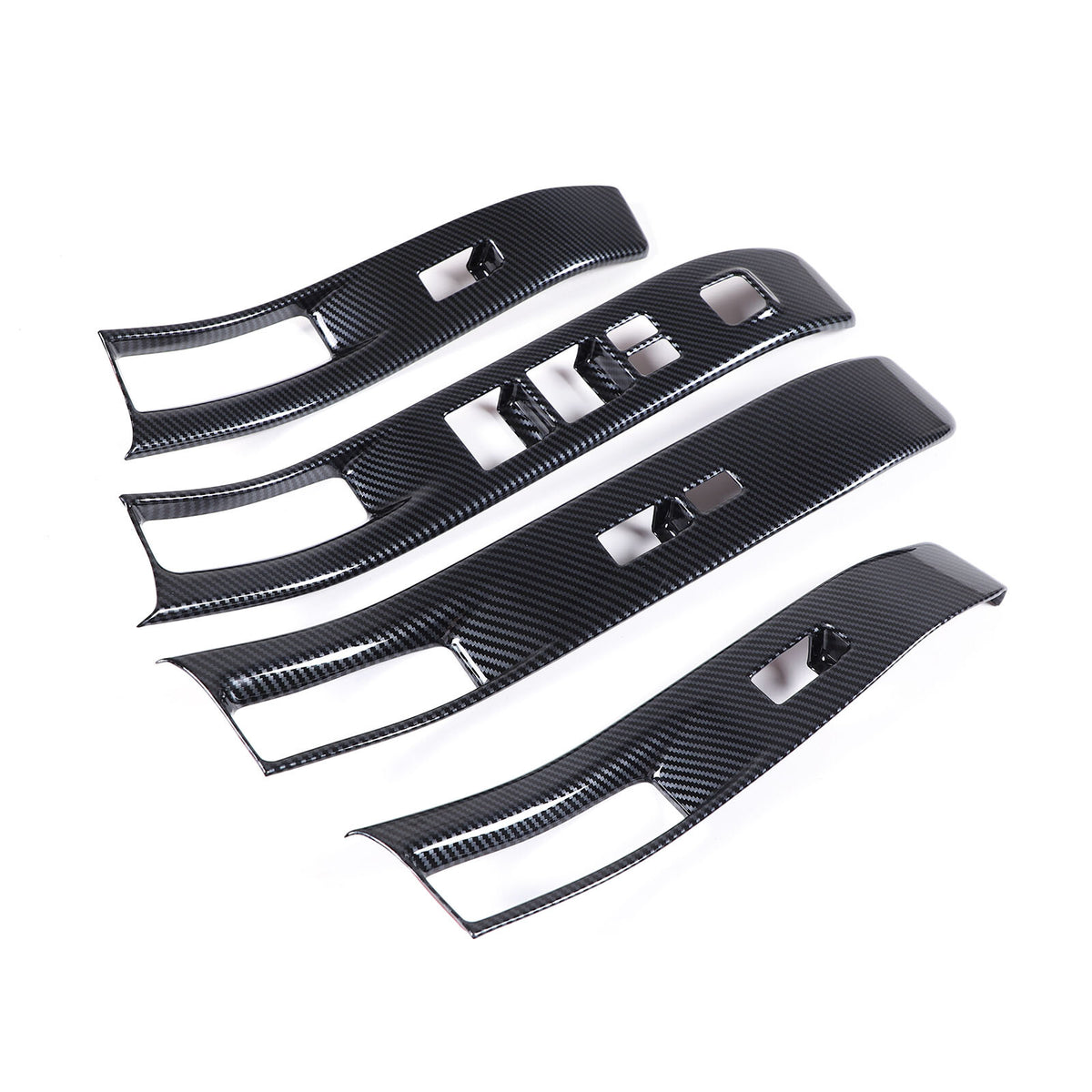15pcs Carbon Fiber ABS Interior Cover Trim Kit Set For Nissan Frontier 2022-24 7