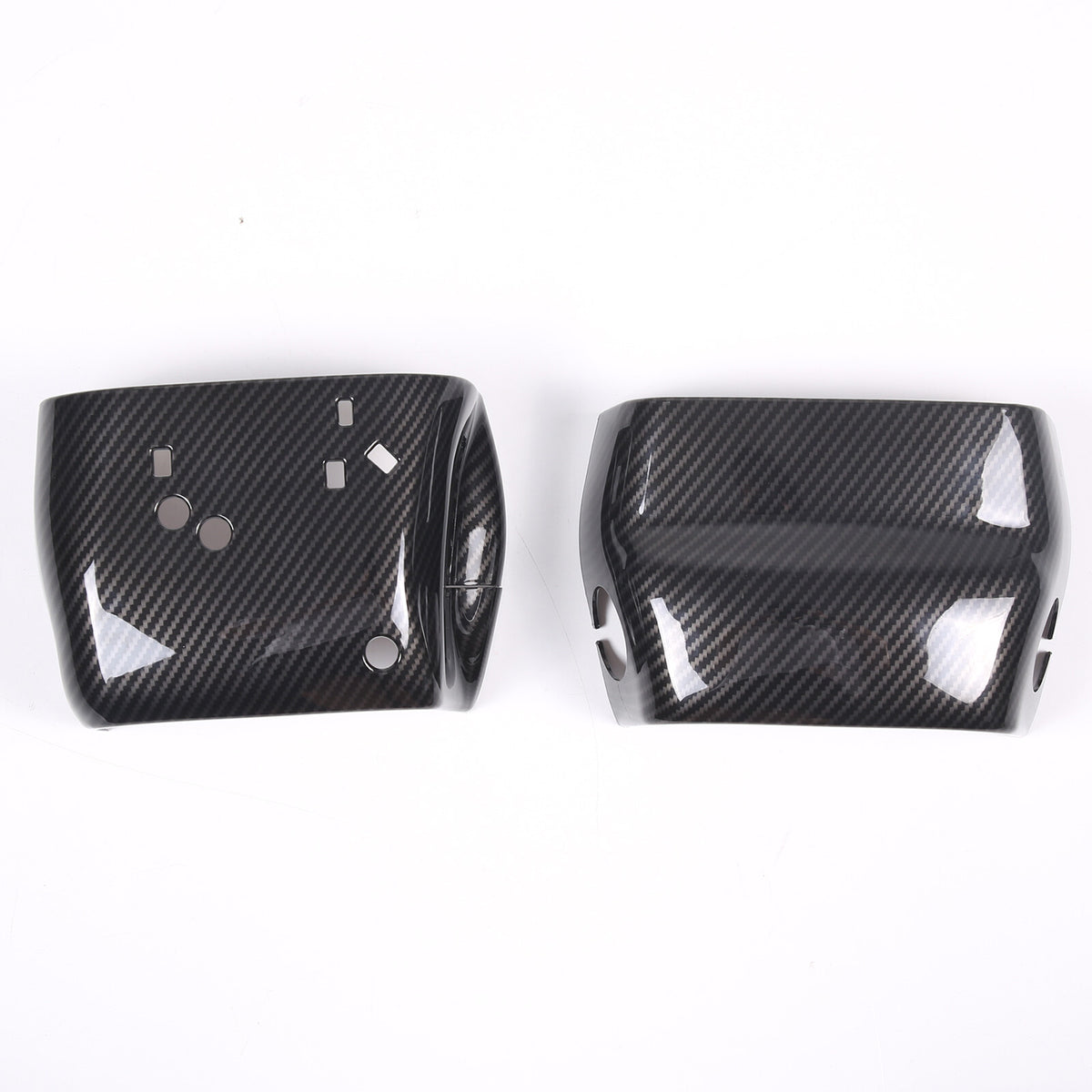 ABS Carbon Fiber Center Console Interior Trim Cover Full Set Kit For Corvette C6 - Styles 11-14 25