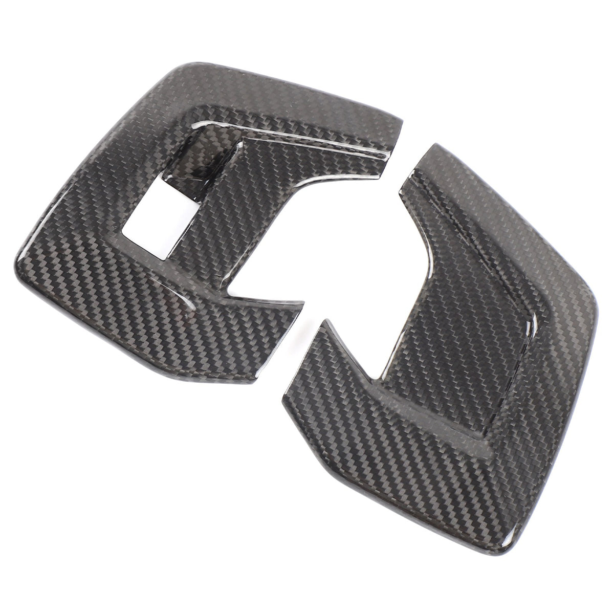 Real Carbon Fiber Rear Door Switch Cover Trim For Lamborghini Urus 2018-21 US 9