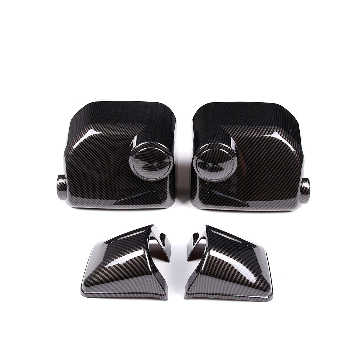 Carbon Exterior Rearview mirror base cover trim For Toyota FJ Cruiser 2007-21 9