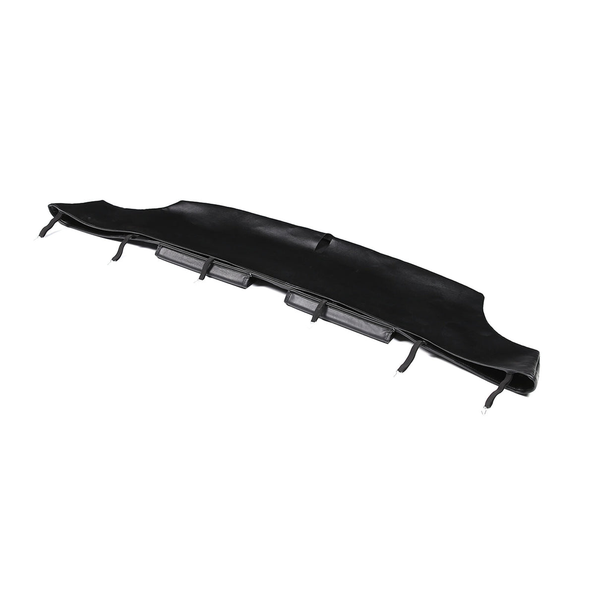 PU Leather Car Bonnet Hood Bra Wind & Bug Deflectors For Fiat 500 2007-2024 16