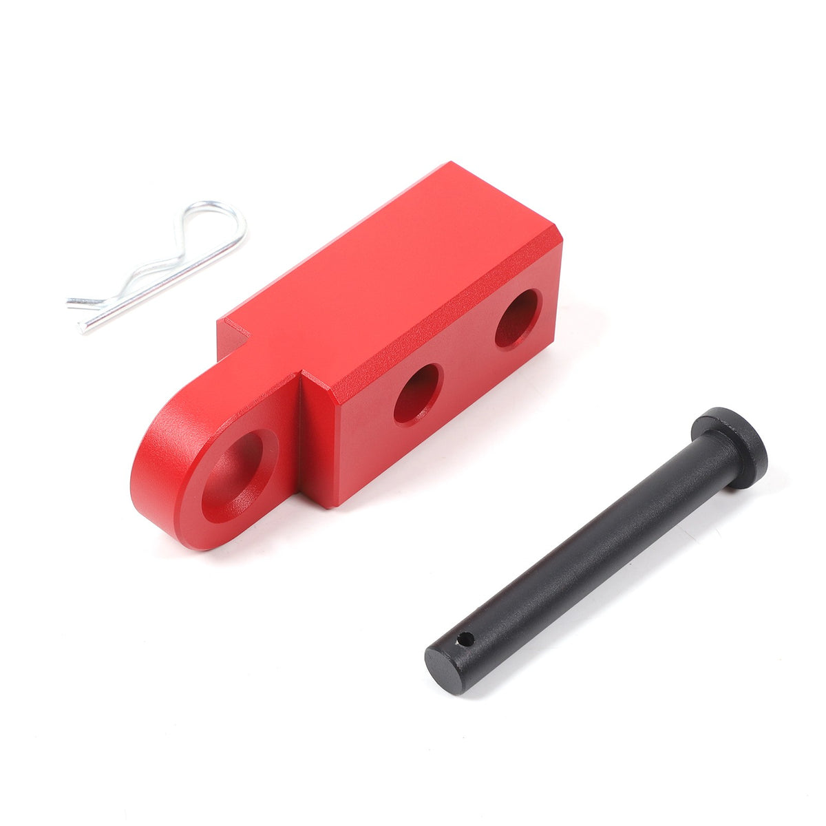 Red Alloy Trailer Mount Receiver Hitch Tow Hook For Ford Maverick 2022+ US 12