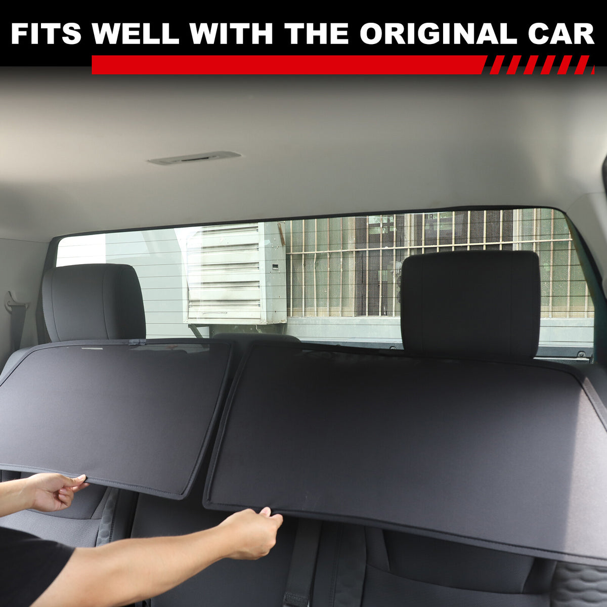 Full Windows Rear Windshield Sun Shade Privacy Cover For Toyota Tundra 22+ US 19