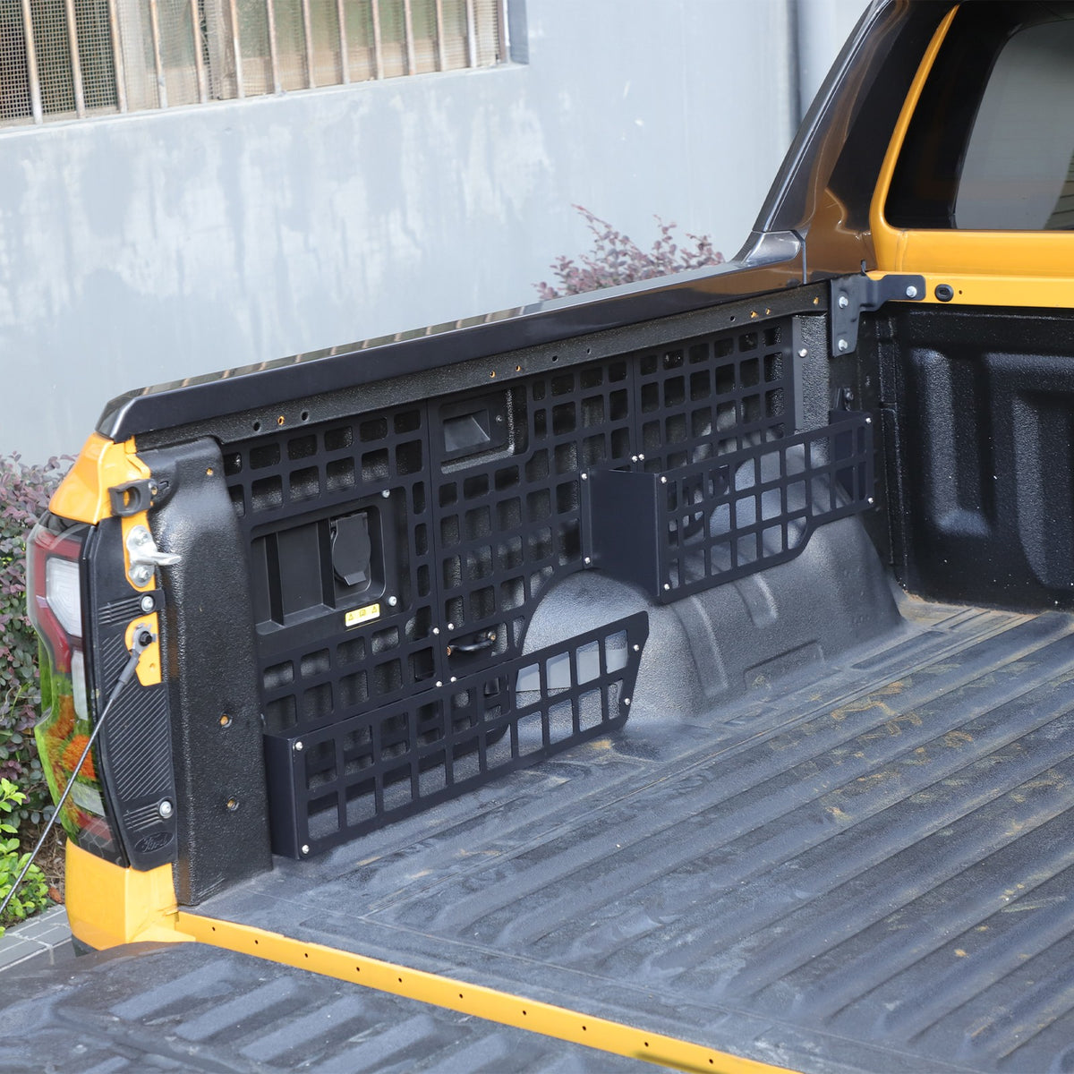 Steel Trunk Left Side Storage Bag Hanger Molle Panel For Ford Ranger T9 2023+ 12