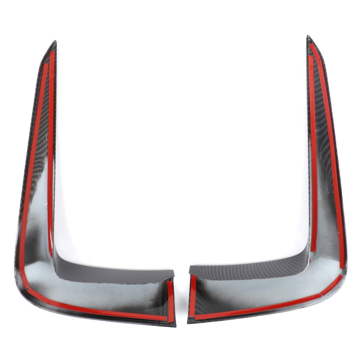Carbon Fiber ABS Front Bumper Side Air Intake Trim For Honda Pilot 2015-2022 17