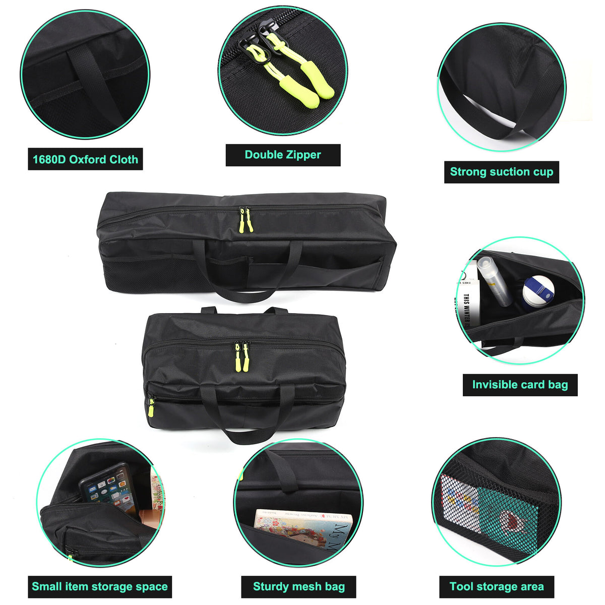 Rear Seat Back Side Organizer Storage Box For Lotus EMIRA 2021-25 20