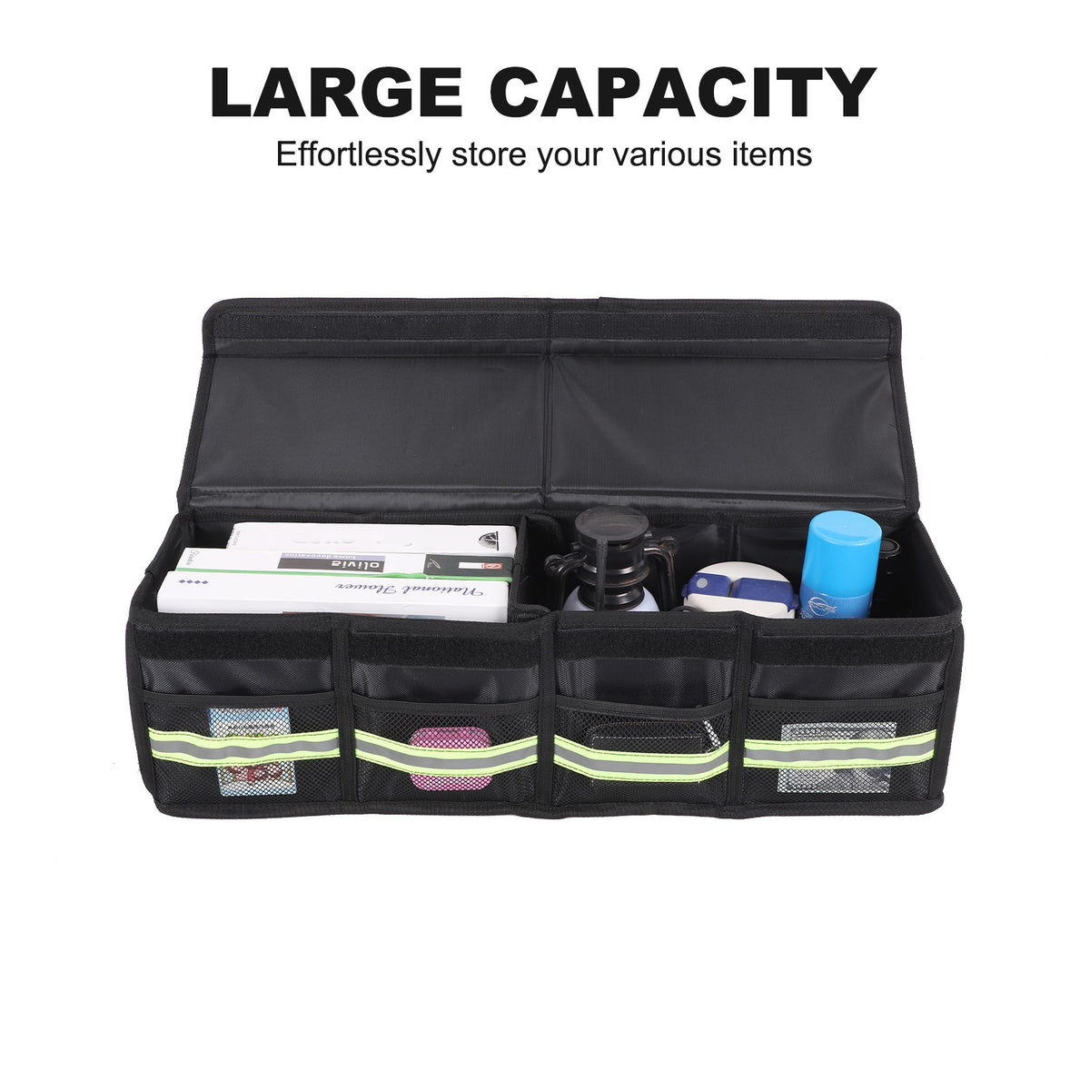 Trunk Cargo Left Side Storage Organizer Box For Toyota FJ Cruiser 2007-2021 22