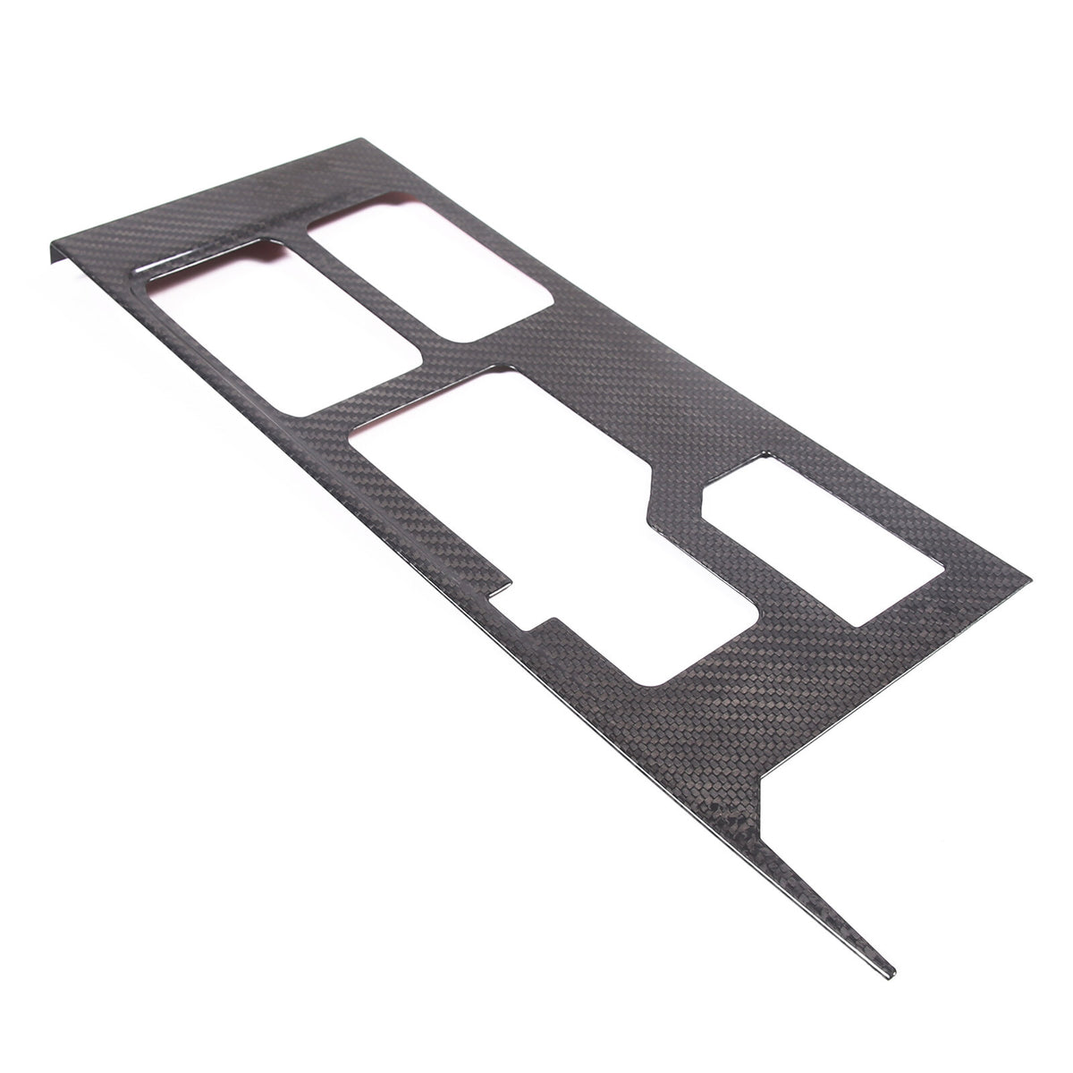 Real Carbon Fibre Central Console Gear Shift Panel Trim For Toyota Tundra 22-26 18