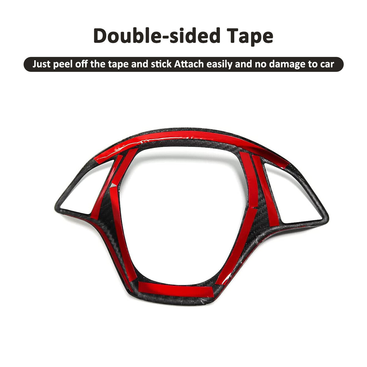 Real Carbon Fiber Interior Dashboard Trim Cover Decor Kit For Corvette C7 14-19 45