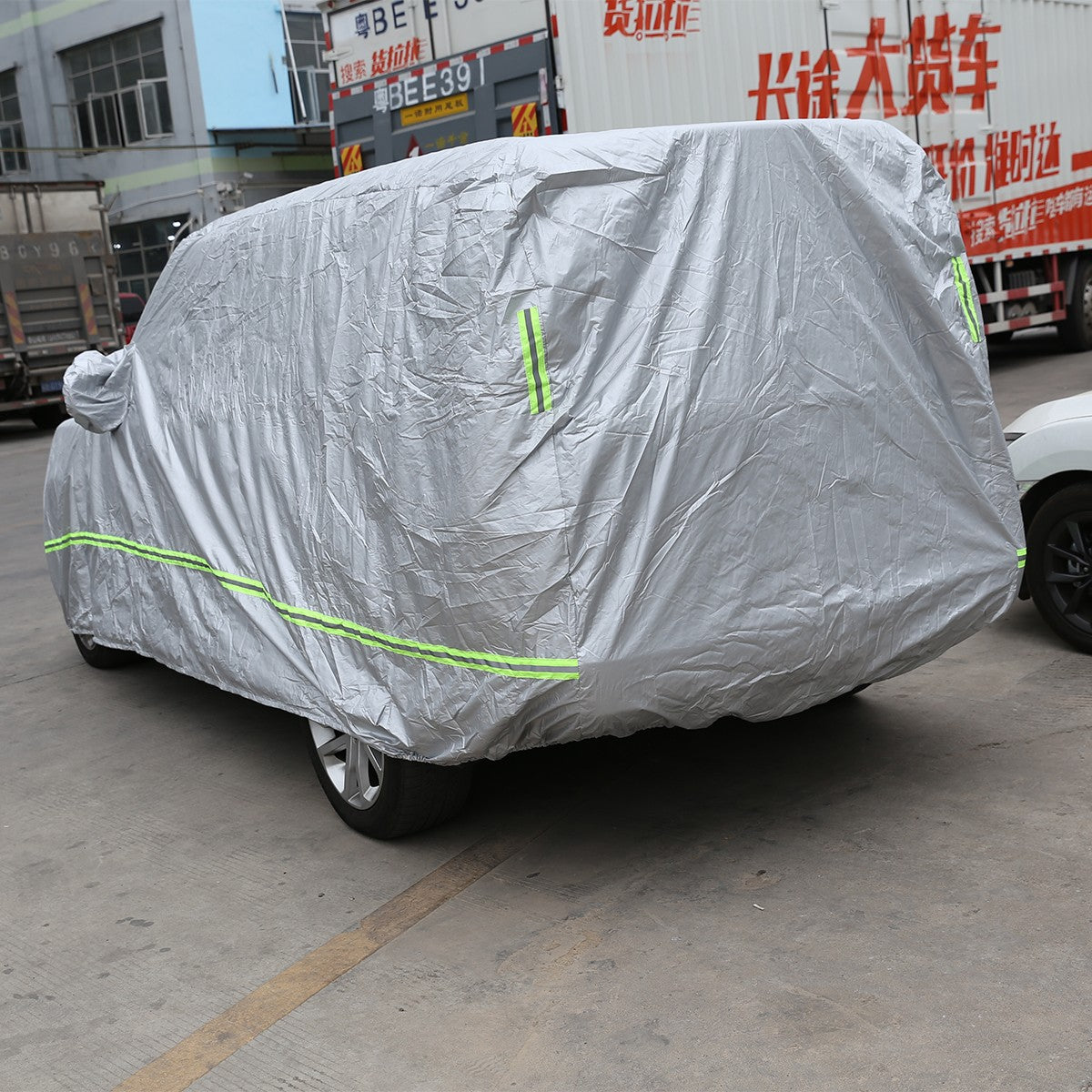 Full Car Cover Waterproof Sun Protection for Land Rover Discovery 4/5 LR4 10