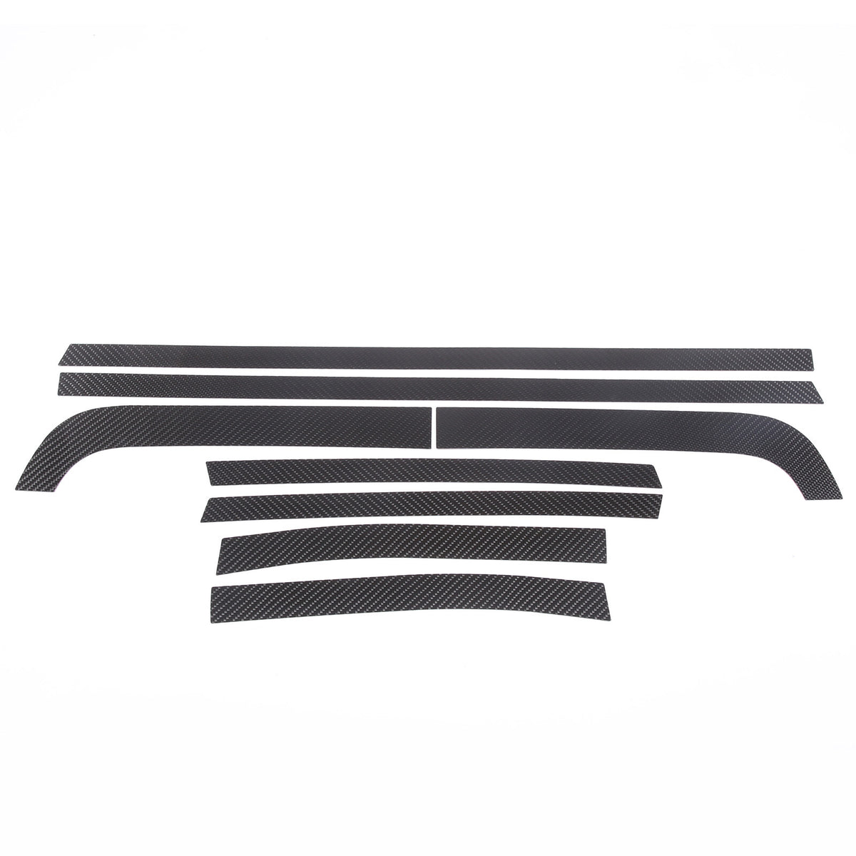 Carbon Fiber Top Window Accent Line Trim Strip For Toyota FJ Cruiser 2007-2021 11