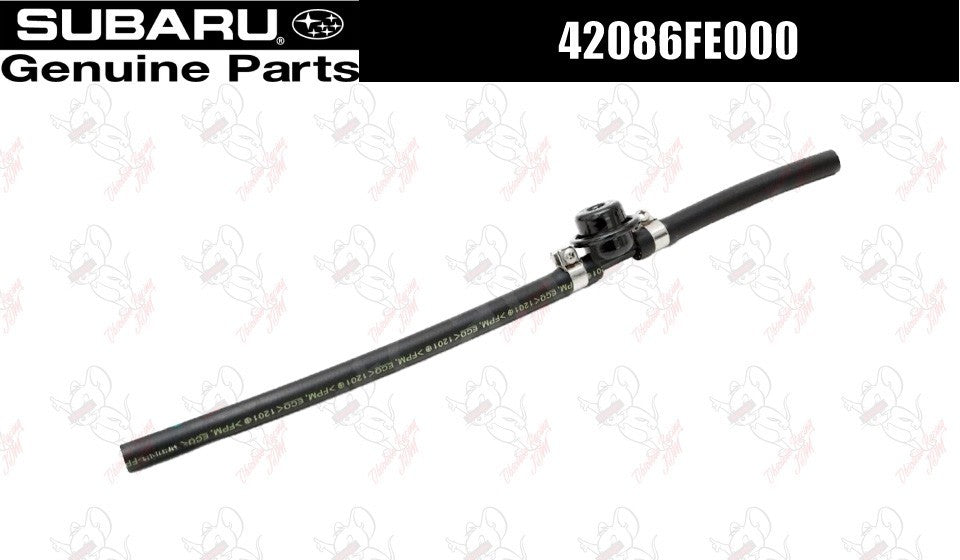 Subaru OEM Fuel Return Damper & Hose Assembly 42086FE000 for Impreza Forester W 1