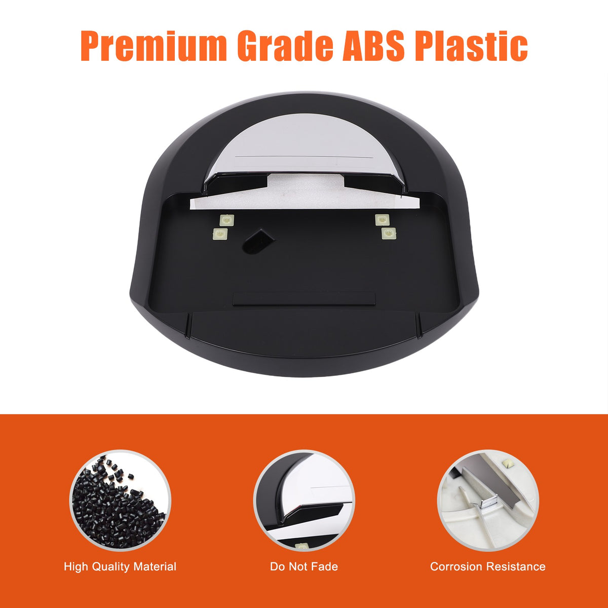 Matte Black Spare Tire License Plate Bracket OE:25782333 For Hummer H2 2003-2009 5
