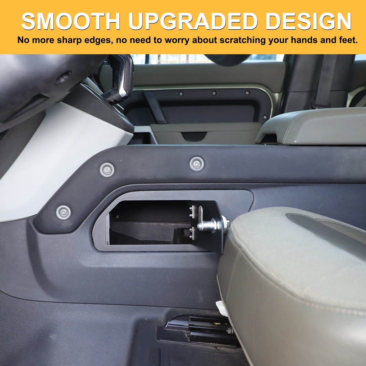 Aluminum Alloy Center Console Lower Safe Box For LR Defender L663 2020-2024 3