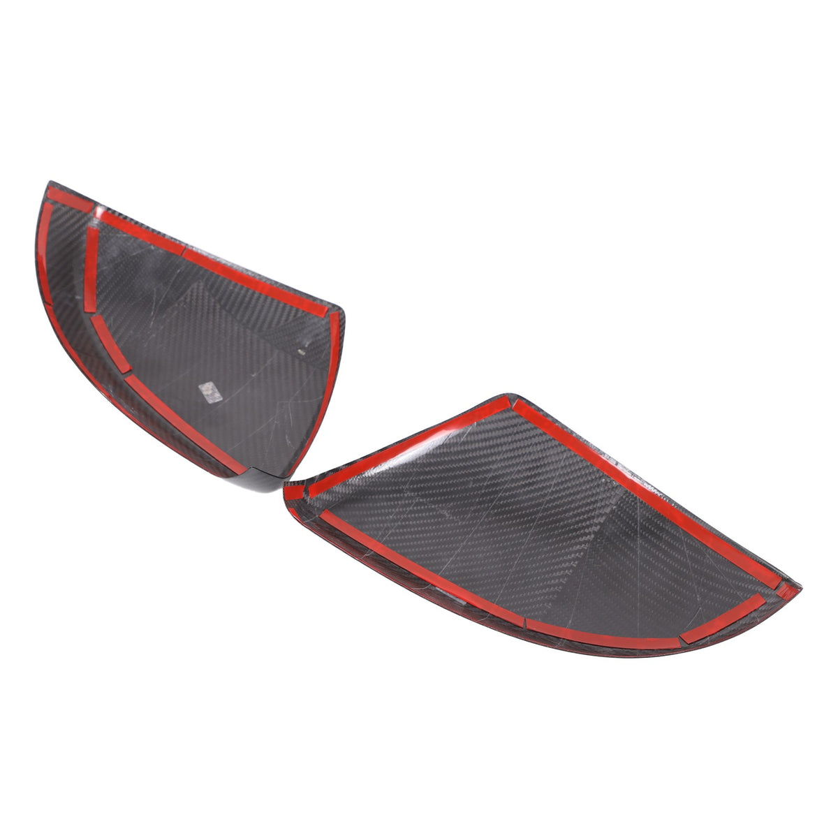 Real Carbon Fiber Side Mirror Cover For LR Range Rover Evoque 2014-2020 9