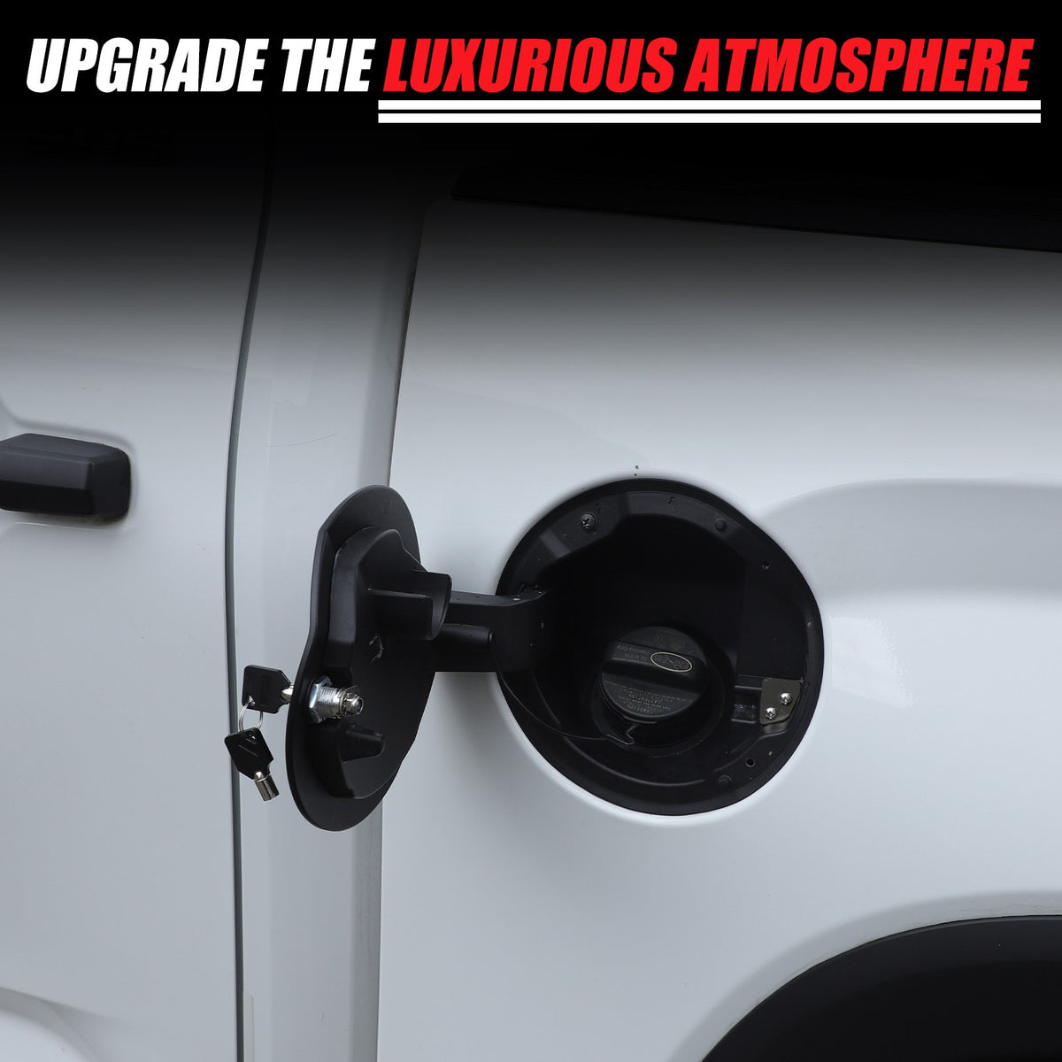 US Flag Alloy Fuel Tank Anti-Theft Lock Cover Gas Cap For Toyota Tundra 22+ 22