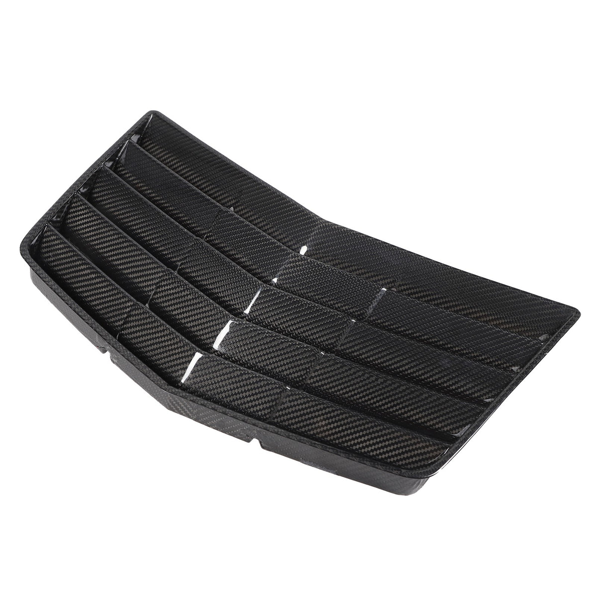 Real Carbon Fibe Front Bumper Hood Vent Louver Cover Kit For Corvette C7 2014-19 9
