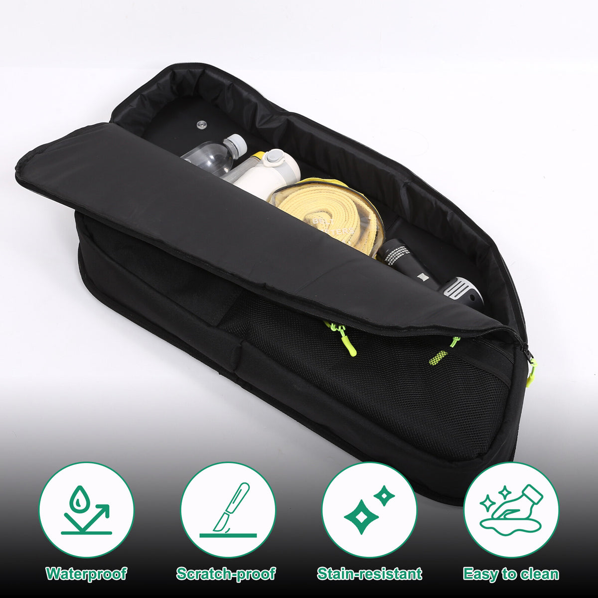 Rear Trunk Right Side Storage Bag Pockets Organizer For Toyota Sequoia 2007-2021 13