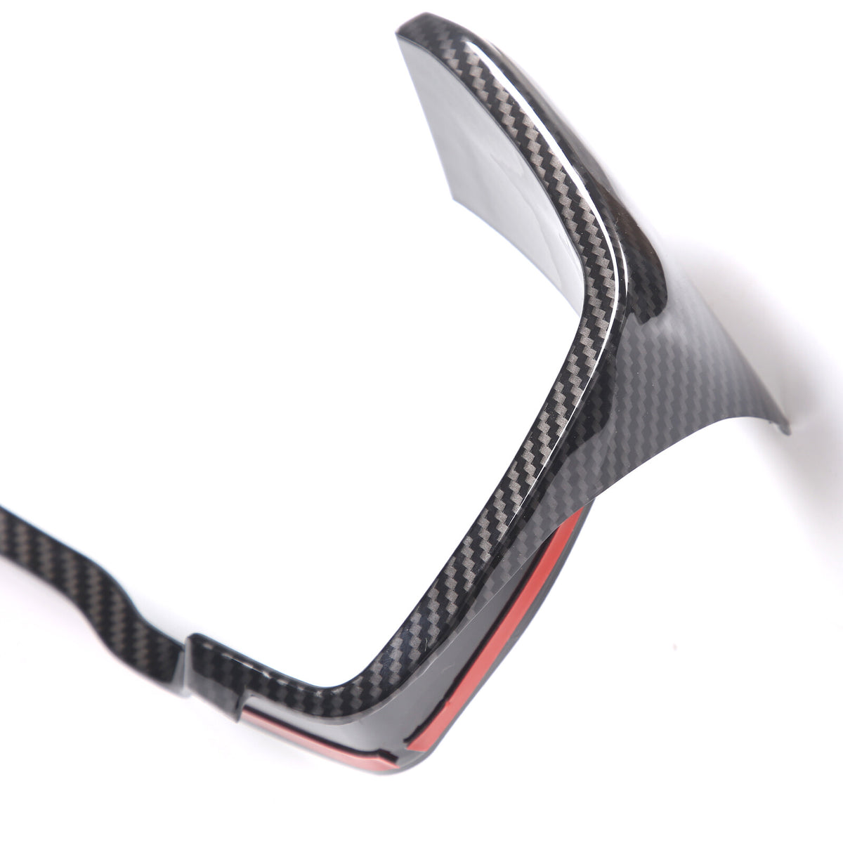 ABS Carbon fiber Dashboard Instrument Frame Trim Cover For Subaru WRX VB 2022-24 13