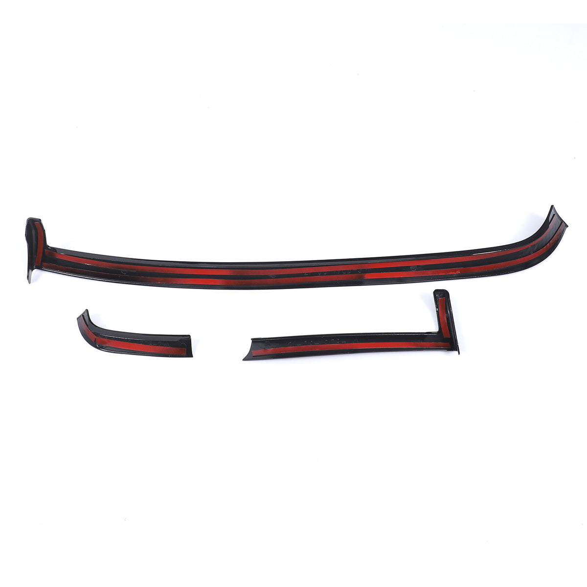 Glossy Black Center Console Air Vent Trim Strip For Hyundai Santa Cruz 2022+ US 11