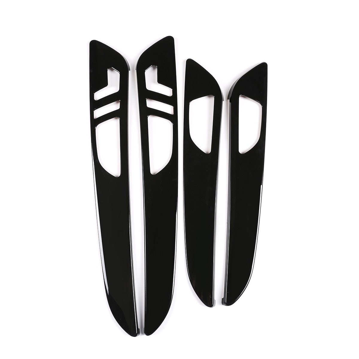 Piano Black Door Panel Trim For Benz ML W166/GLE W166/GLS/X166/GL X164 13-19 US 11
