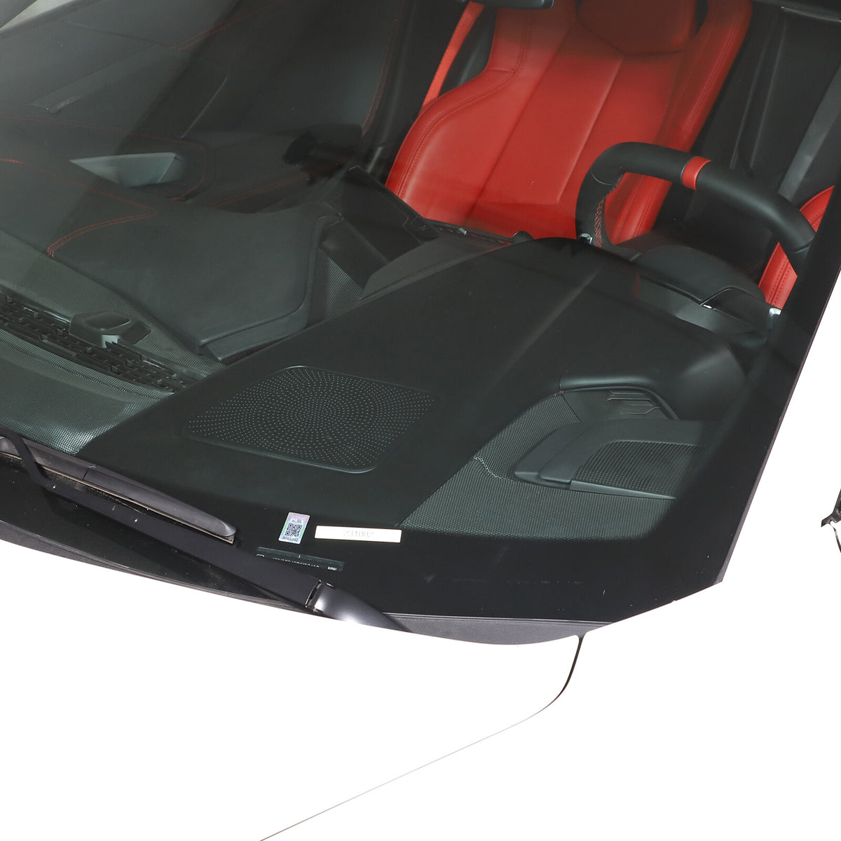 Matte Black ABS Full Interior Set Cover Trim Kit For Corvette C8 2020-25 - Styles 16-20 76