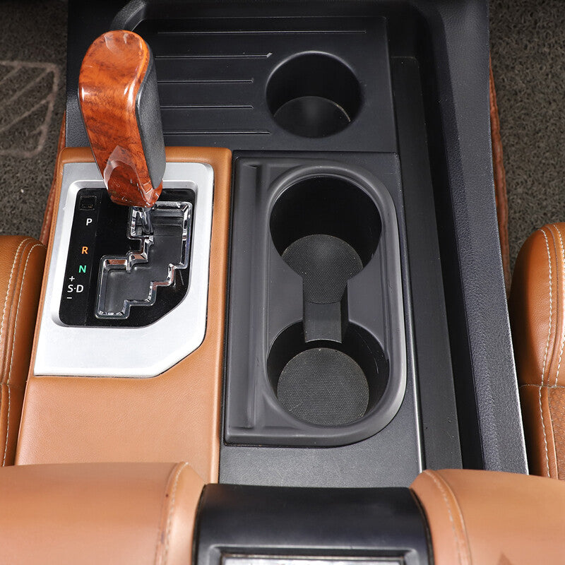 Matte Black Interior Center Console Trim Cover Kit Set For Toyota Tundra 14-21 - Styles 1-5 19