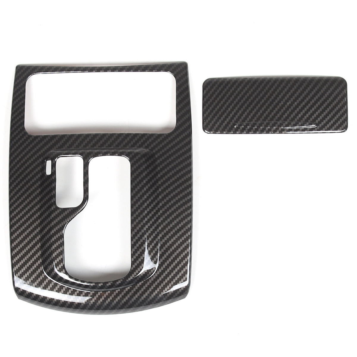 ABS Carbon Fiber Center Interior Trim Cover Set For Infiniti G25 G37 2009-2013 4
