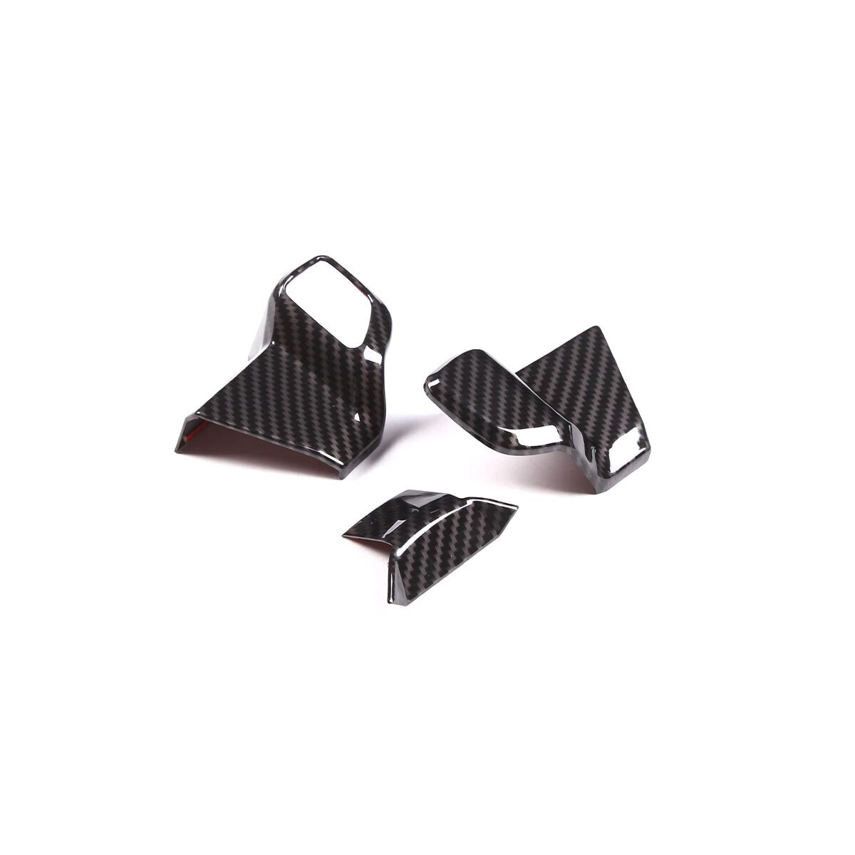 ABS Carbon Fiber Interior Full Set Panel Cover Trim Kit for Toyota Tacoma 24-26 - Styles 1-5 7