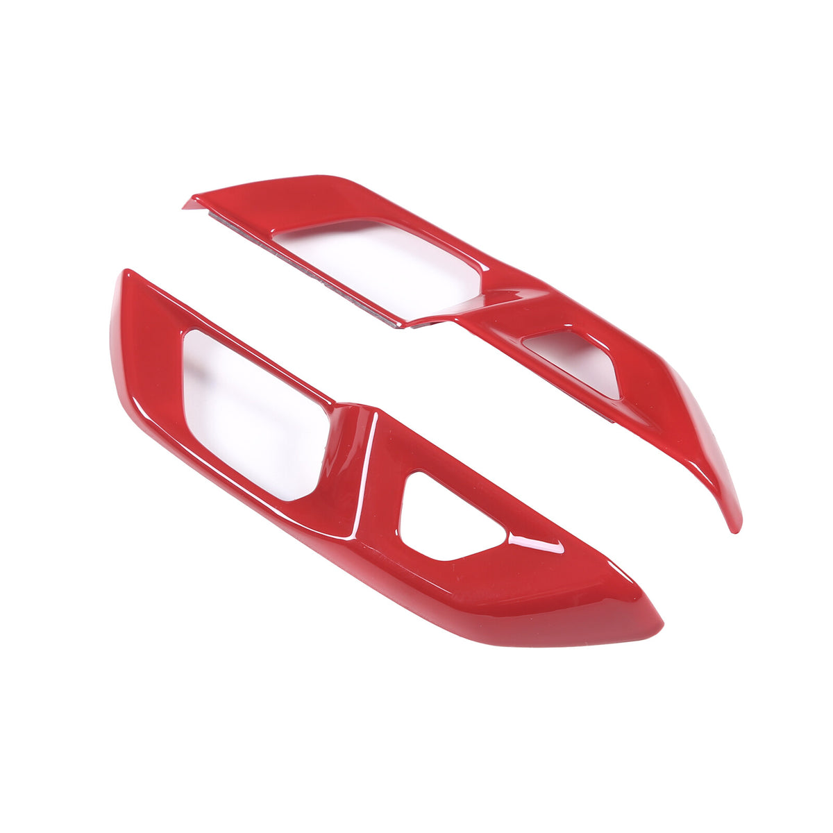 Red Full Interior Set Dash Panel Decor Cover Trim Kit For Corvette C8 2020-25 - Variants 16-20 21