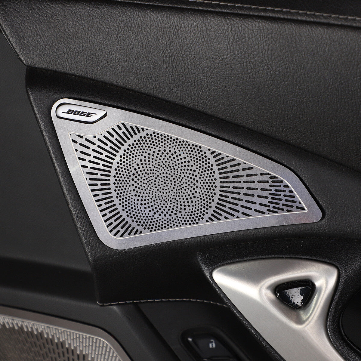 Stainless Stee Door Horn Net Speaker Net Patch For Corvette C7 2014-19 US 11